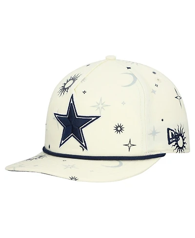New Era Men's Stone Dallas Cowboys Celestial Golfer Snapback Hat