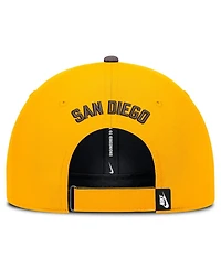 Nike Men's Gold San Diego Padres Cooperstown Club Dri-fit Adjustable Hat