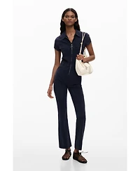 Desigual Women's Long jumpsuit zipper