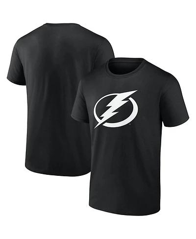 Logo Athletic Men's Black Tampa Bay Lightning Essential T-Shirt
