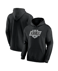 Logo Athletic Men's Black Los Angeles Kings Essential Hoodie