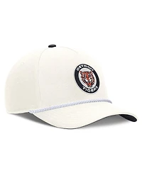 Nike Men's Cream Detroit Tigers Cooperstown Rise Adjustable Hat