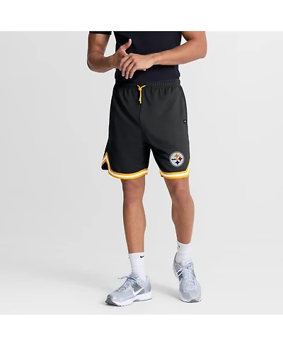 Fanatics Men's Black Pittsburgh Steelers Fearless Drive Shorts