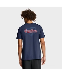 Nike Men's Navy Cleveland Guardians Primetime 2-Hit T-Shirt