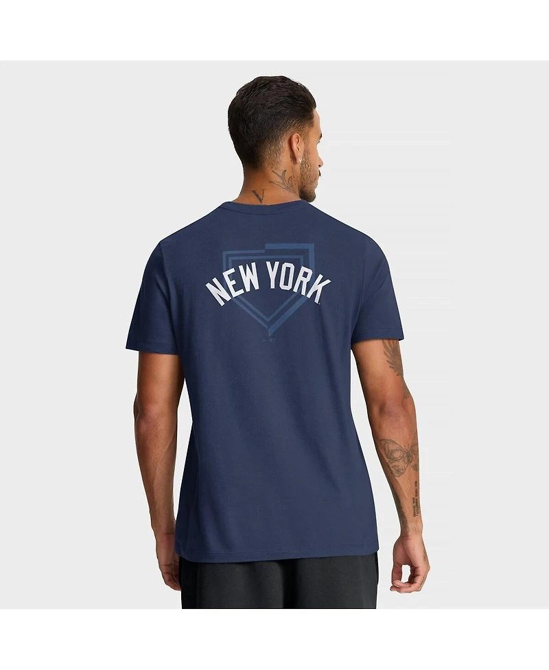 Nike Men's Navy New York Yankees Primetime 2-Hit T-Shirt