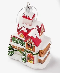 Holiday Lane Christmas Cheer House Ornament, Macy's Exclusive