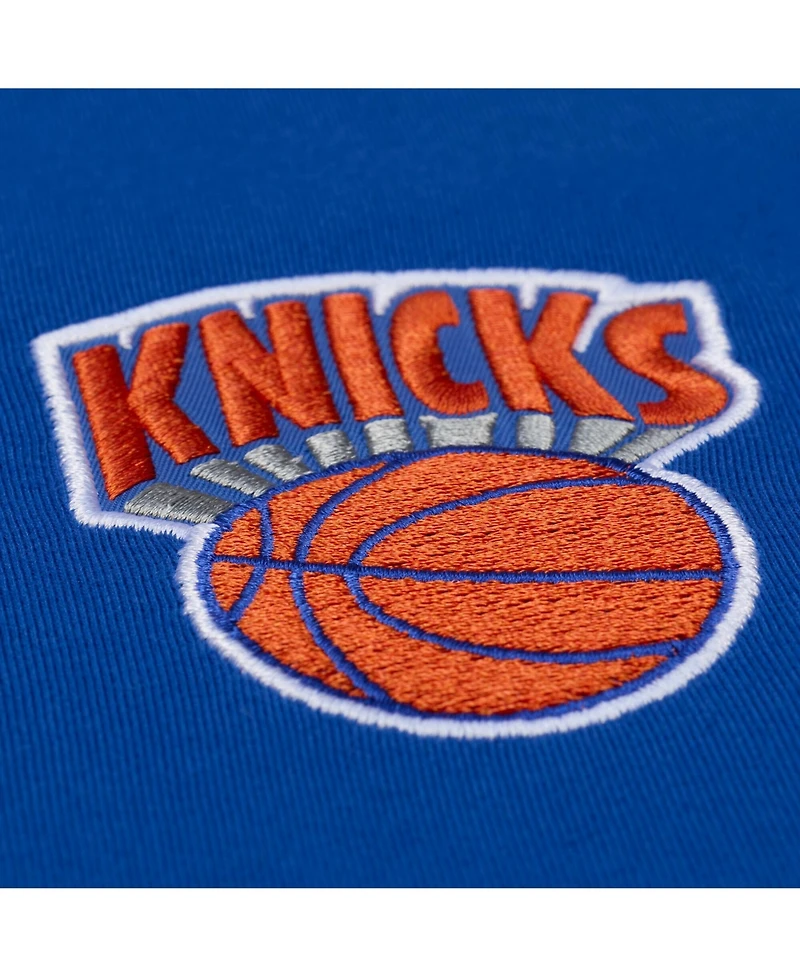 Mitchell & Ness Men's Blue New York Knicks Head Coach T-Shirt