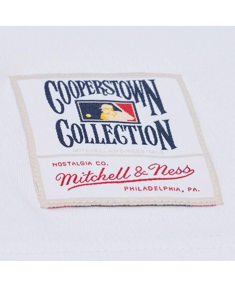 Mitchell & Ness Men's White San Diego Padres Cooperstown Collection Arctic T-Shirt