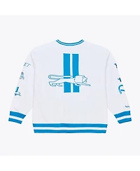 Mitchell & Ness Men's White Detroit Lions Arctic Fleece Sweatshirt