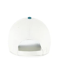 '47 Brand Men's White/Teal Pittsburgh Pirates Contemporary Tonal Clean Up Adjustable Hat