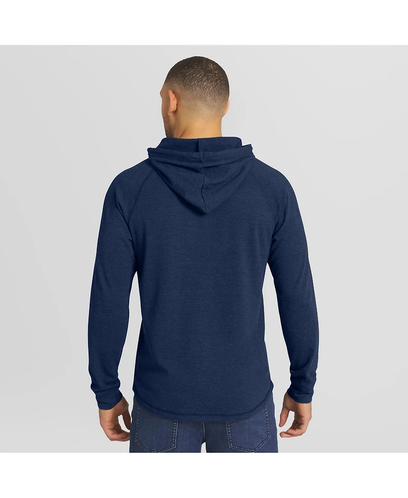 Darius Rucker Collection by Fanatics Men's Navy New York Yankees Raglan Hooded Long Sleeve T-Shirt