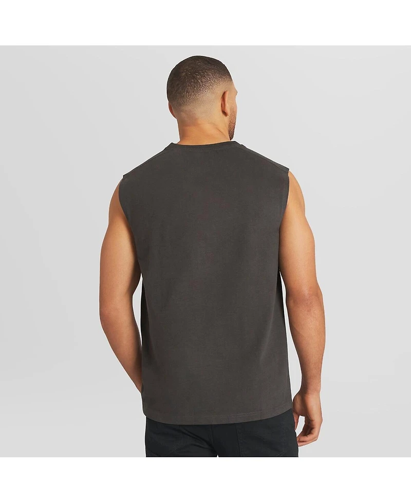 Darius Rucker Collection by Fanatics Men's Charcoal Cincinnati Reds Muscle Tank Top