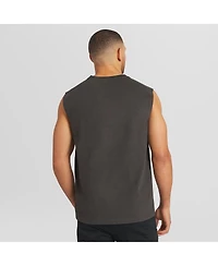 Darius Rucker Collection by Fanatics Men's Charcoal Cincinnati Reds Muscle Tank Top