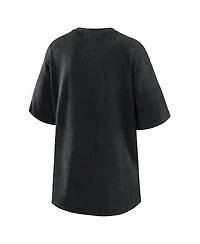 Wear by Erin Andrews Women's Black Houston Astros Oversized Boyfriend T-Shirt