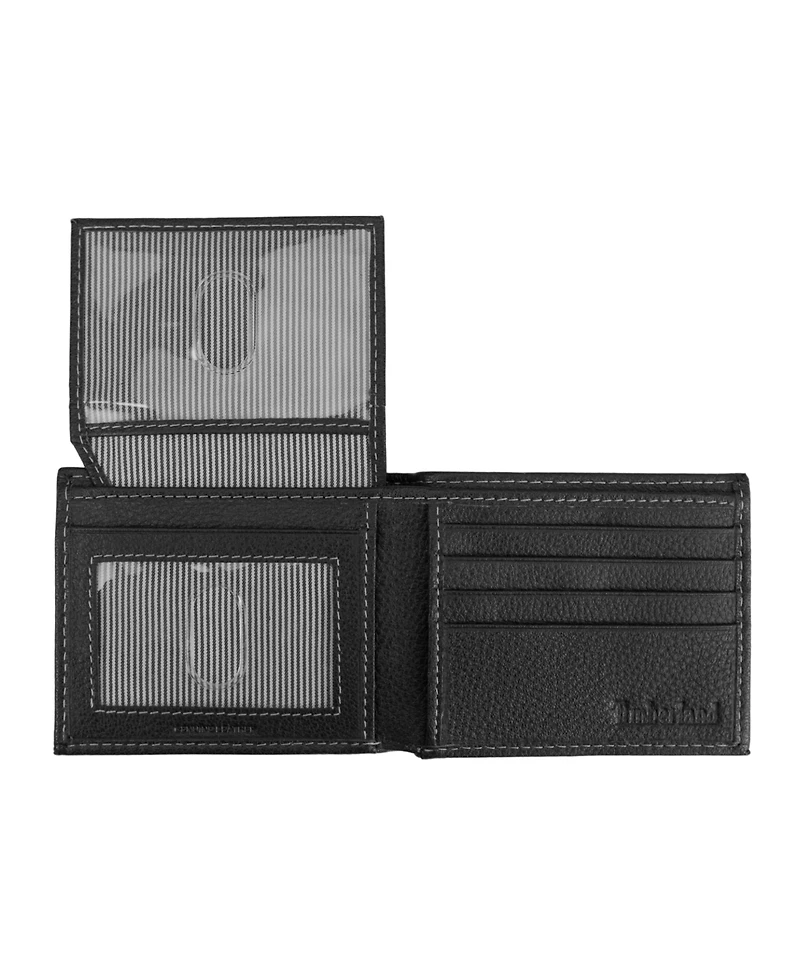 Timberland Men's Sportz Leather Passcase Wallet