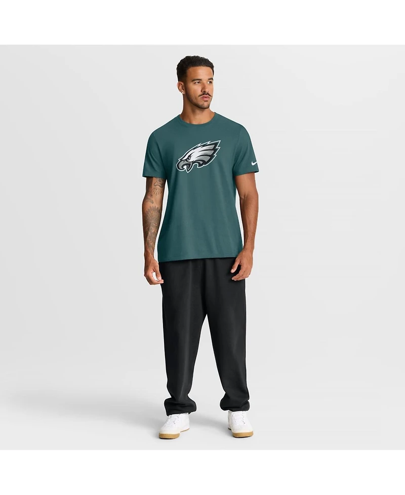 Nike Men's Midnight Green Philadelphia Eagles Essential Logo T-Shirt