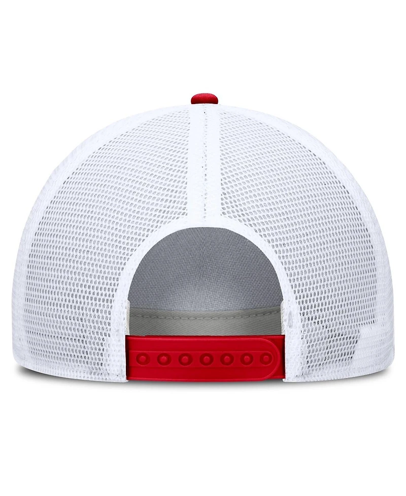 Nike Men's White Georgia Bulldogs Country Club Golfin' Rise Trucker Adjustable Hat
