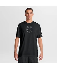 Nike Men's Black Indianapolis Colts Sideline Lead The Charge Legend Dri-fit T-Shirt