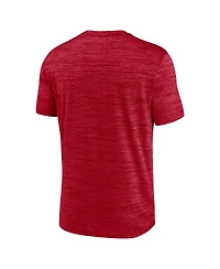 Nike Men's Scarlet San Francisco 49ers Velocity Ball Carrier Dri-fit T-Shirt