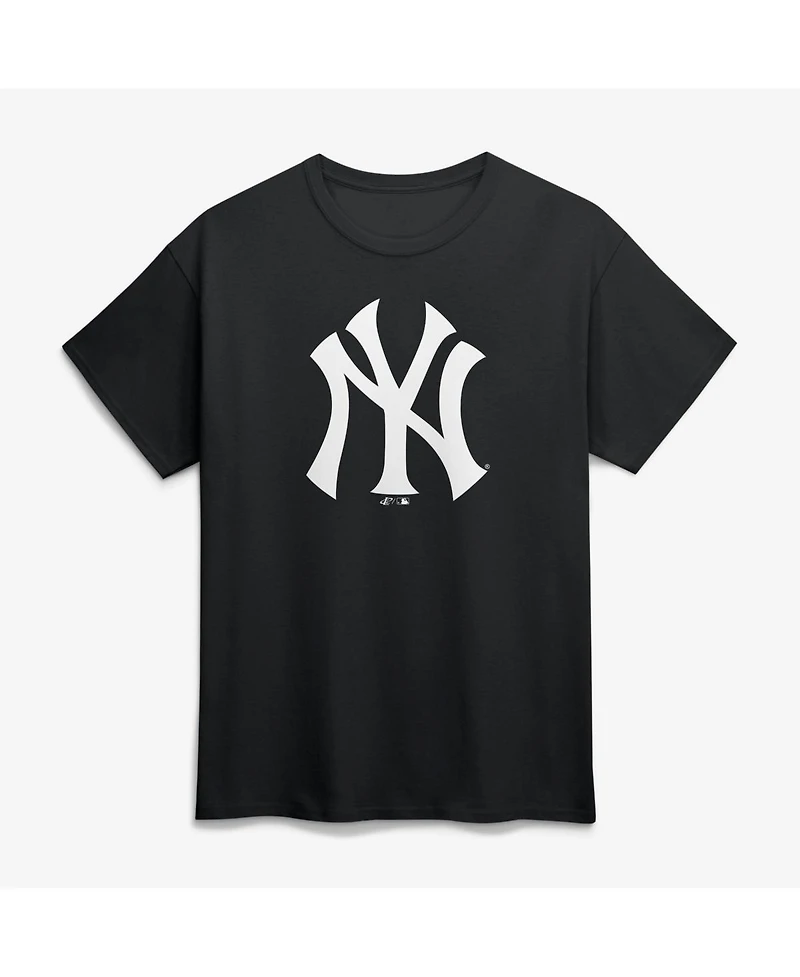 Logo Athletic Men's Black New York Yankees T-Shirt