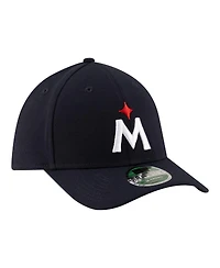 New Era Men's Navy Minnesota Twins Player Replica 39THIRTY M-Crown Flex Hat