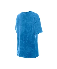 New Era Women's Blue Detroit Lions Throwback Oversized T-Shirt