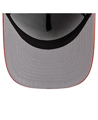 New Era Men's Navy/Orange Detroit Tigers Arched A-Frame 9FIFTY Adjustable Hat