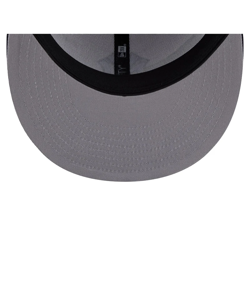 New Era Men's White/Navy New York Yankees 9FIFTY Snapback Hat
