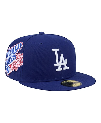 New Era Men's Royal Los Angeles Dodgers Hidden Hit 59FIFTY Fitted Hat