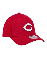New Era Men's Red Cincinnati Reds Dash 39THIRTY Flex Hat
