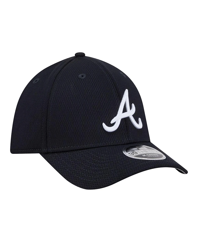 New Era Men's Navy Atlanta Braves Dash 39THIRTY Flex Hat
