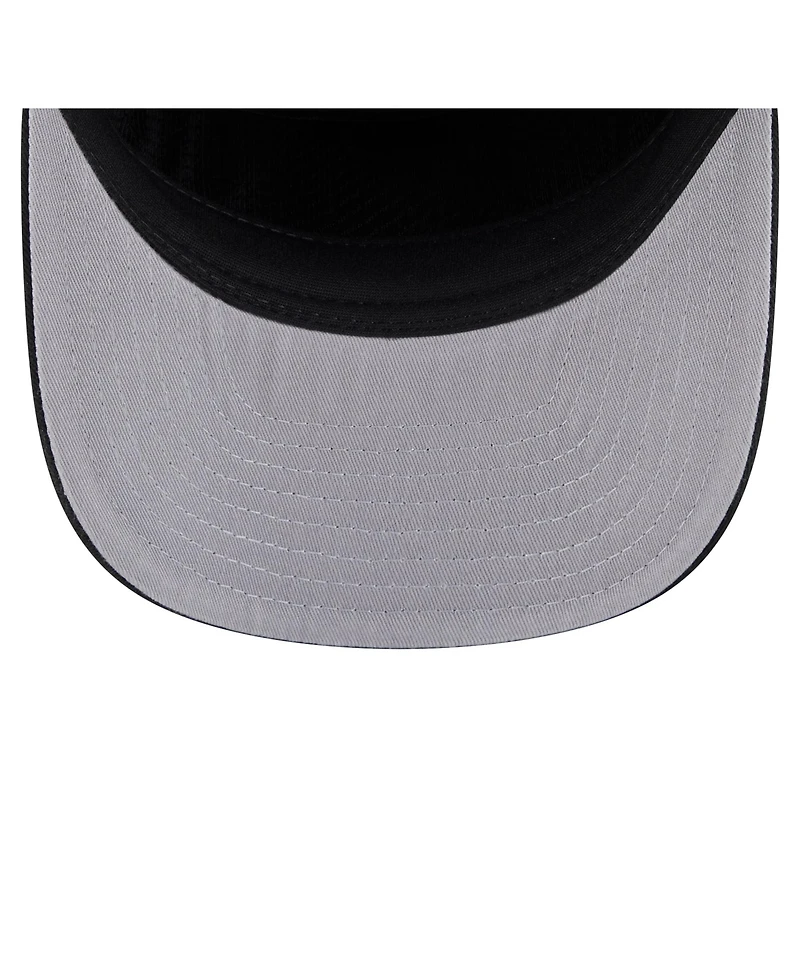New Era Men's Black San Francisco Giants Stacked 19TWENTY Adjustable Hat