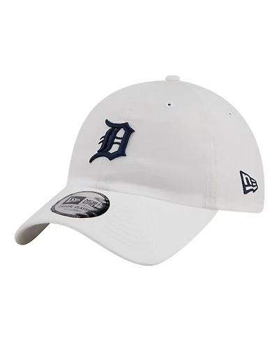 New Era Men's White Detroit Tigers Ripstop Casual Classic Adjustable Hat