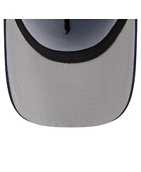 New Era Men's Carolina Blue/Navy North Carolina Tar Heels Two-Tone Arched 9FIFTY Snapback Hat