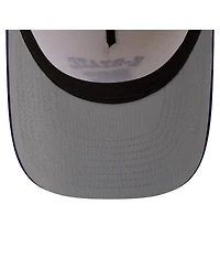New Era Men's Cream/Purple Kansas State Wildcats Two-Tone Arched 9FIFTY Snapback Hat