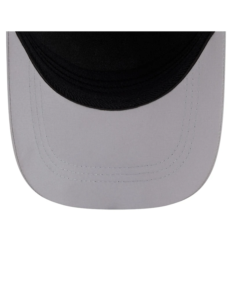 New Era Men's Gray Pittsburgh Pirates Patch 39THIRTY A-Frame M-Crown Perforated Flex Hat