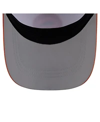 New Era Men's White/Orange Denver Broncos Patch 39THIRTY A-Frame M-Crown Perforated Flex Hat