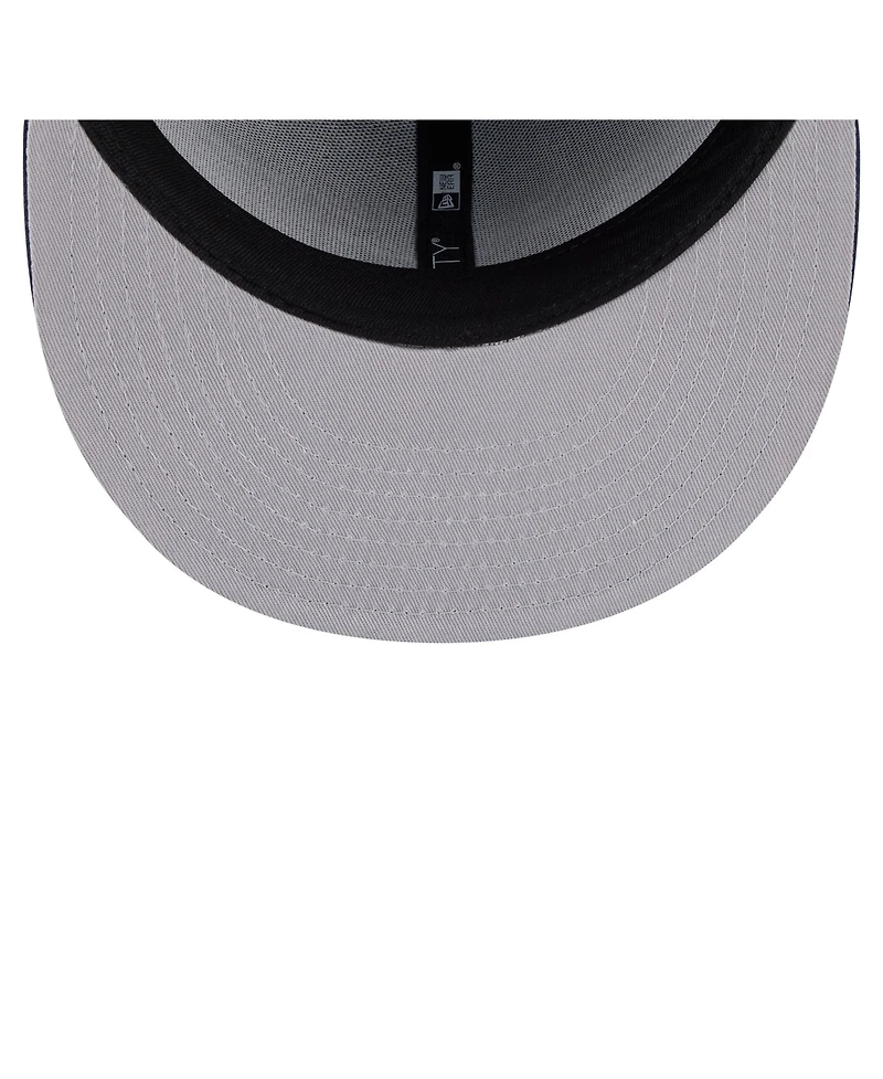 New Era Men's Navy Chicago Bulls Tonal Color Pack 59FIFTY Fitted Hat