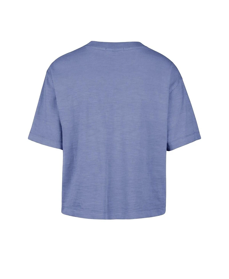 '47 Brand Women's Royal Buffalo Bills Cropped Mindi Slub T-Shirt