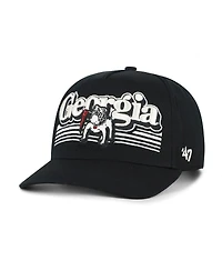 '47 Brand Men's Black Georgia Bulldogs Script Fade Hitch Adjustable Hat