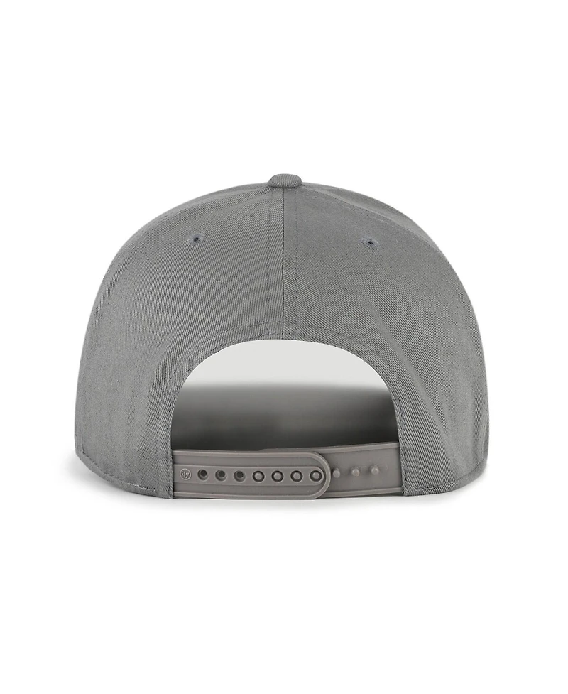 '47 Brand Men's Gray Wisconsin Badgers Script Fade Hitch Adjustable Hat