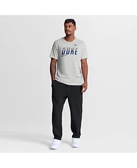 Nike Men's Gray Duke Blue Devils Sideline Legend Dri-fit T-Shirt