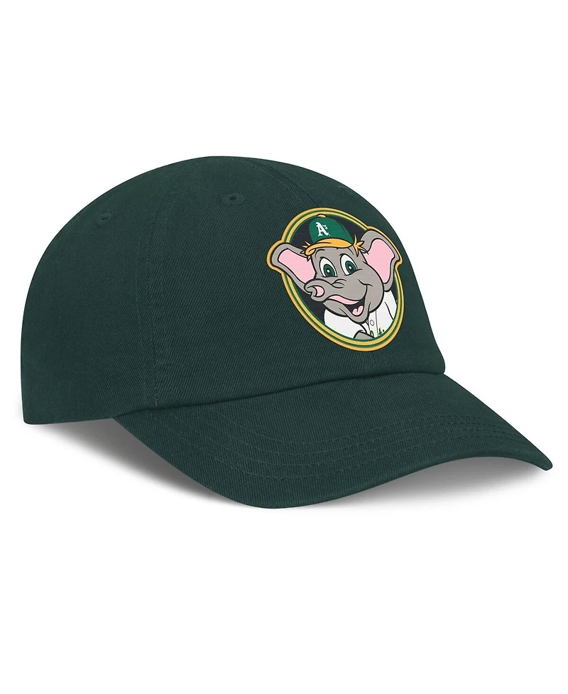 Nike Baby Boys and Girls Green Athletics Mascot Club Flex Hat