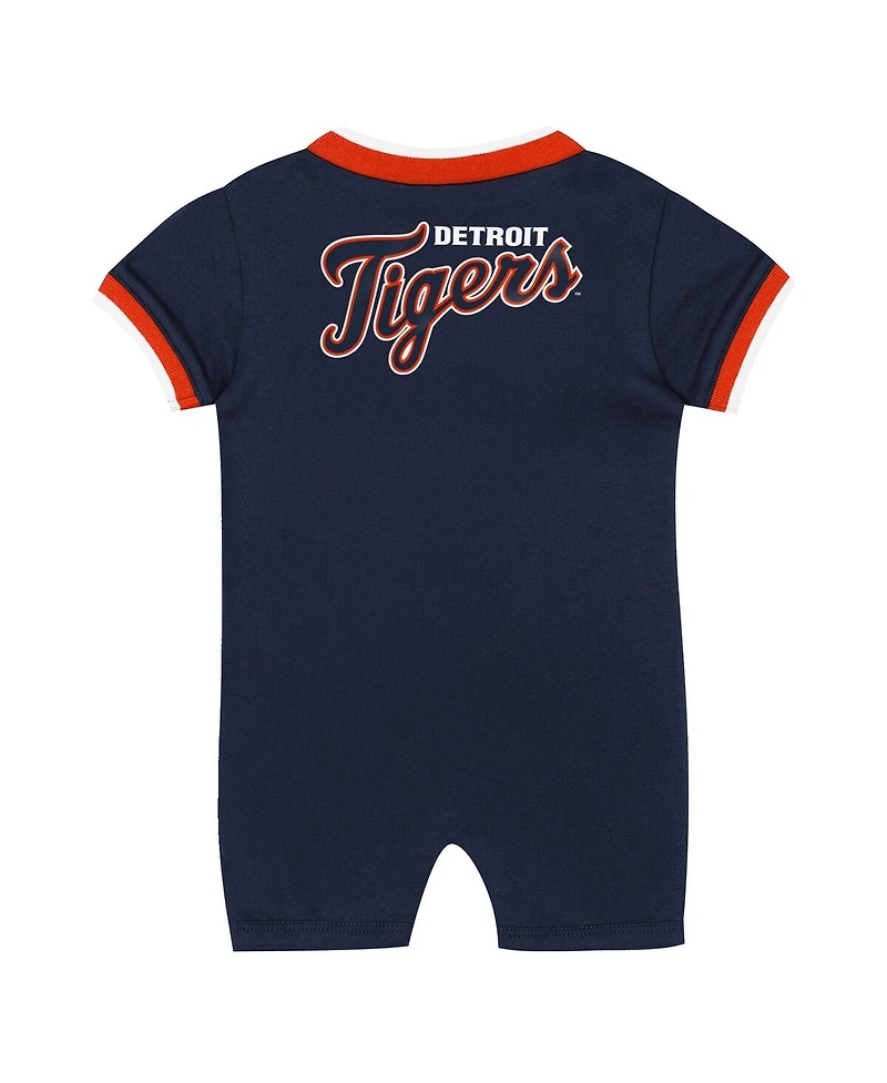 Outerstuff Baby Boys and Girls Navy Detroit Tigers Pinch Coverall