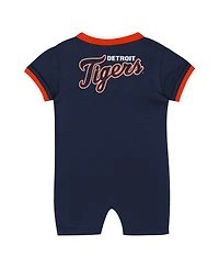 Outerstuff Baby Boys and Girls Navy Detroit Tigers Pinch Coverall