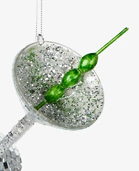 Holiday Lane Disco Brights Cocktail Glass Ornament, Macy's Exclusive