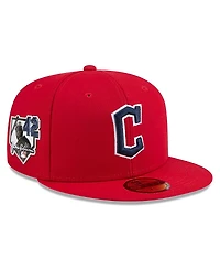 New Era Men's Red Cleveland Guardians 2026 Jackie Robinson Day 59FIFTY Fitted Hat