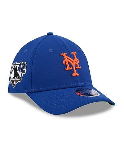 New Era Men's Royal York Mets 2026 Jackie Robinson Day 39THIRTY M-Crown Flex Hat