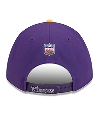 New Era Men's Purple/Gold Minnesota Vikings 2026 Nfl Draft 9FORTY M-Crown Adjustable Hat
