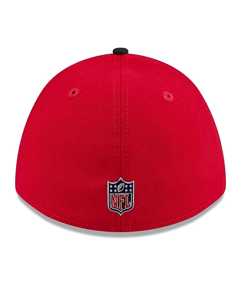 New Era Men's Scarlet/Black San Francisco 49ers 2026 Nfl Draft 39THIRTY M-Crown Flex Hat